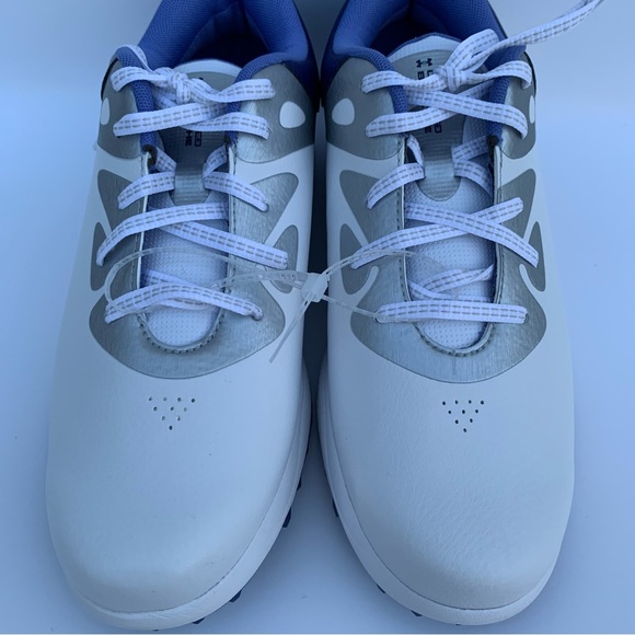 UNDER ARMOUR Women’s Charged Breathe 2 Spikeless Golf Shoes Sz 8.5 White - Picture 8 of 12